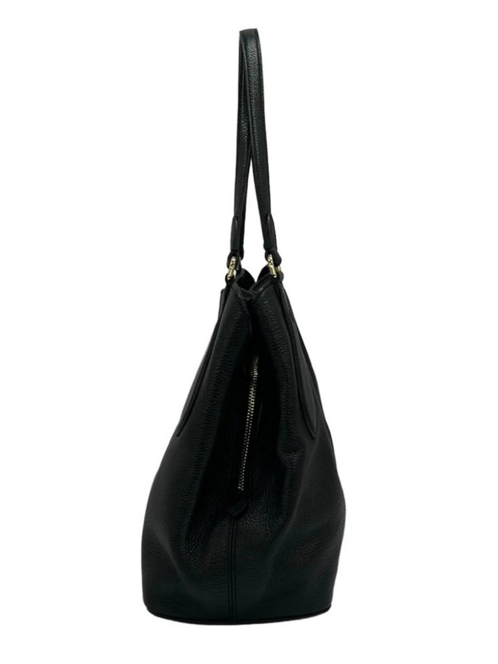 FURLA Primula Black Leather Tote Bag - Picture 2 of 10
